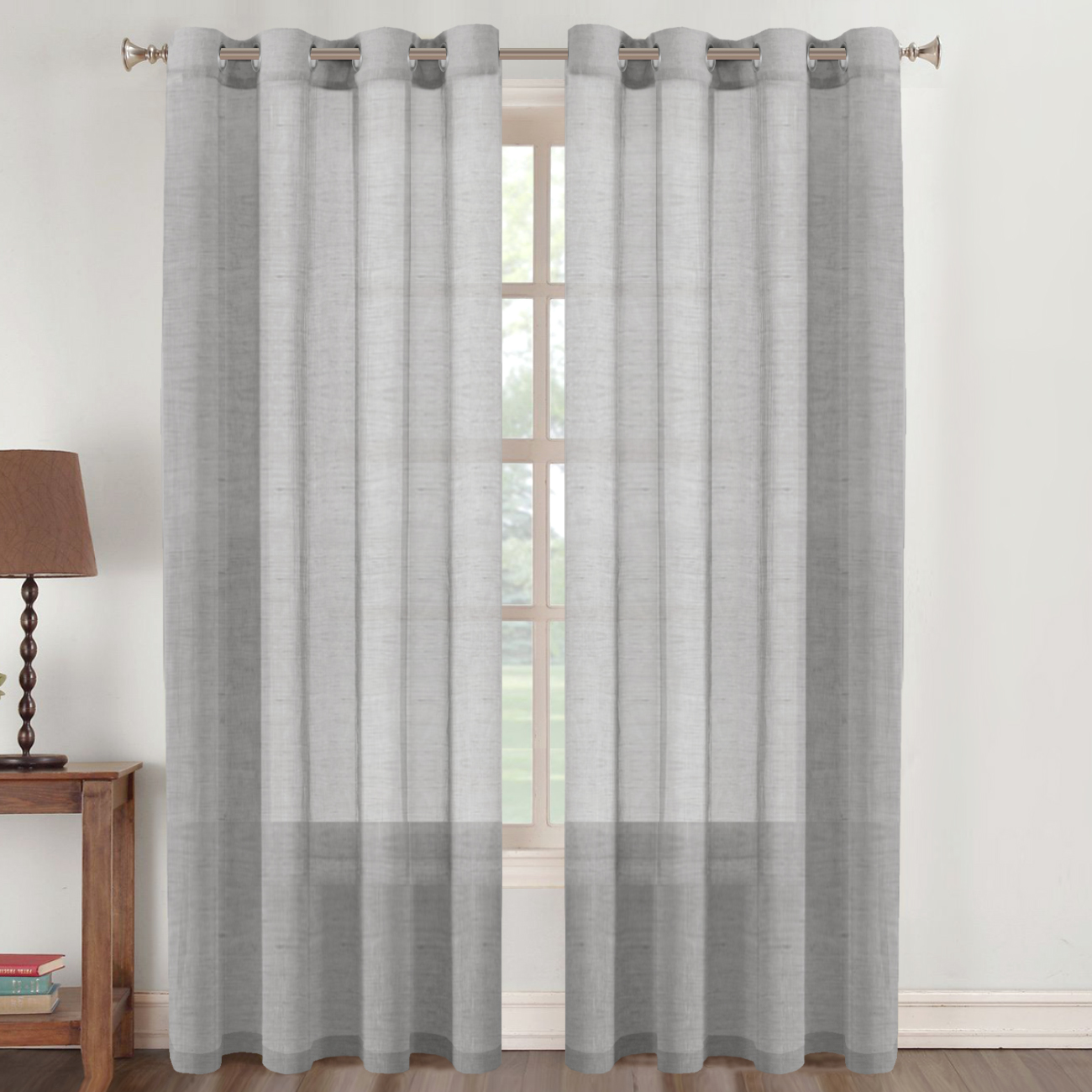 sheer curtain video