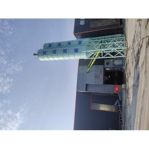 New HZS180D modular concrete mixing plant put into operation