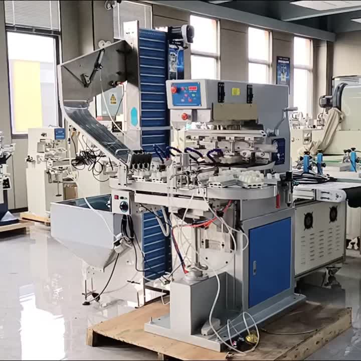 Taoxing, szybka, 4-kolorowa automatyczna drukarka tamponowa