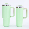 Simple Treks Tumbler with Handle - New Arrival 40oz Insulated Travel Vacuum Cup 1200ml Capacity1
