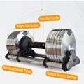 Adjustable Dumbbell Set for Home Gym Strength TrainingWeights1