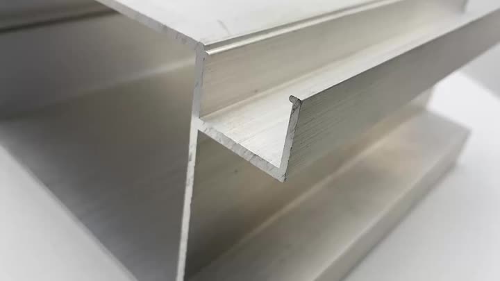 profil aluminium dinding tirai