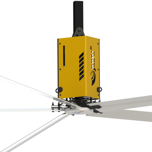 Quel est l'effet d'utiliser les fans de HVLS en hiver?