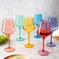Iridescent Luster Red Wine Glass - Perfect for Weddings and Restaurants1