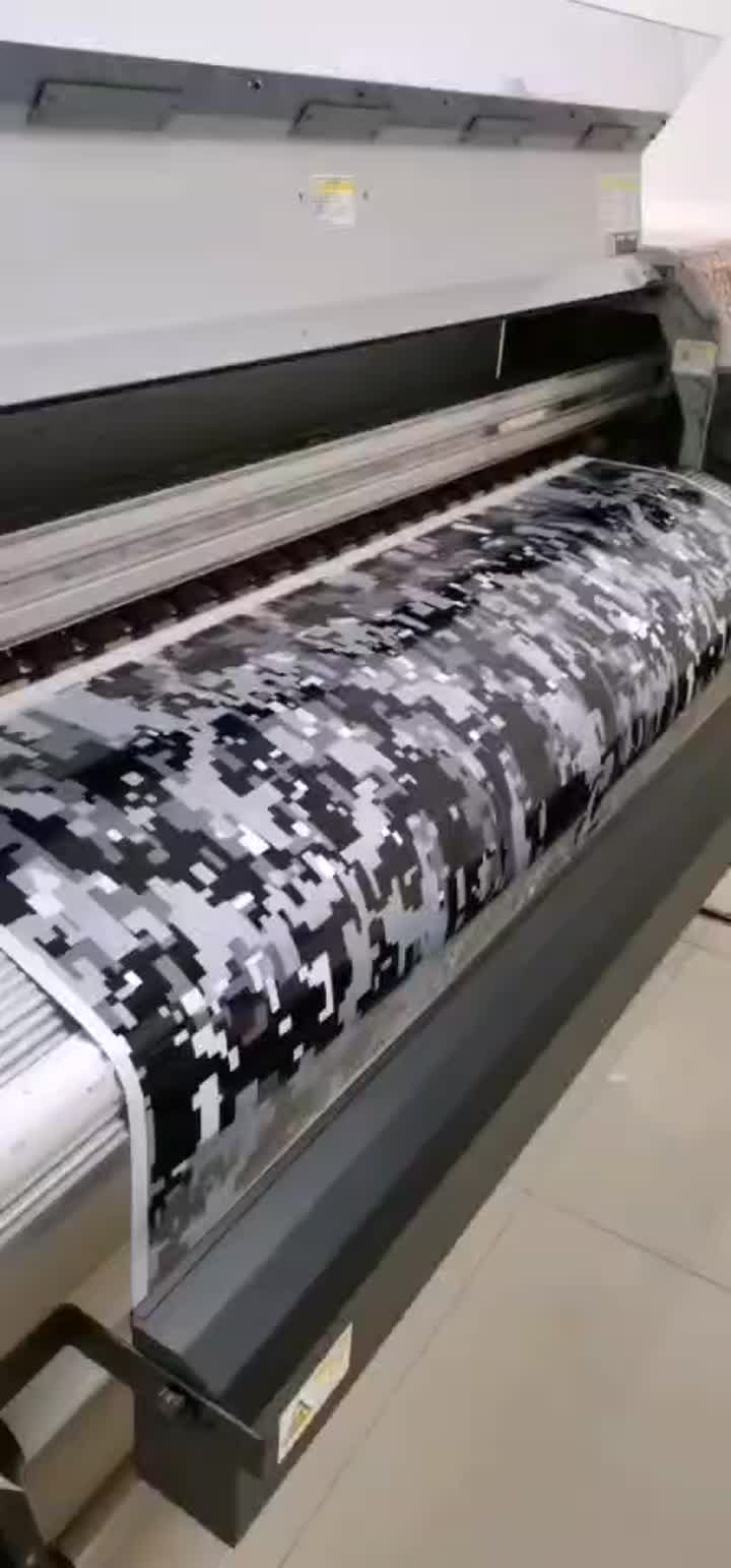 digital camo car wrap film