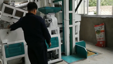 Compact Smart Rice Milling Machine with Packing Scale1