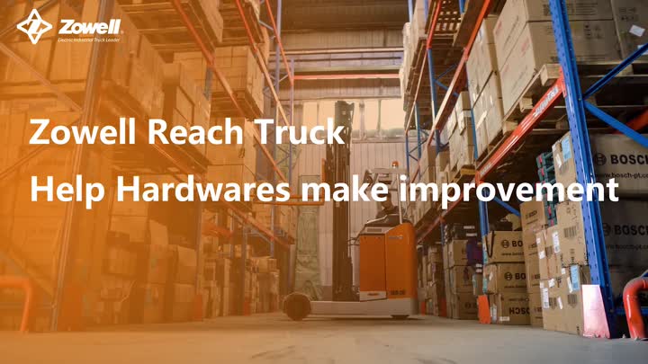 Caso do cliente: caminhão de REACH FRB na indústria de hardware