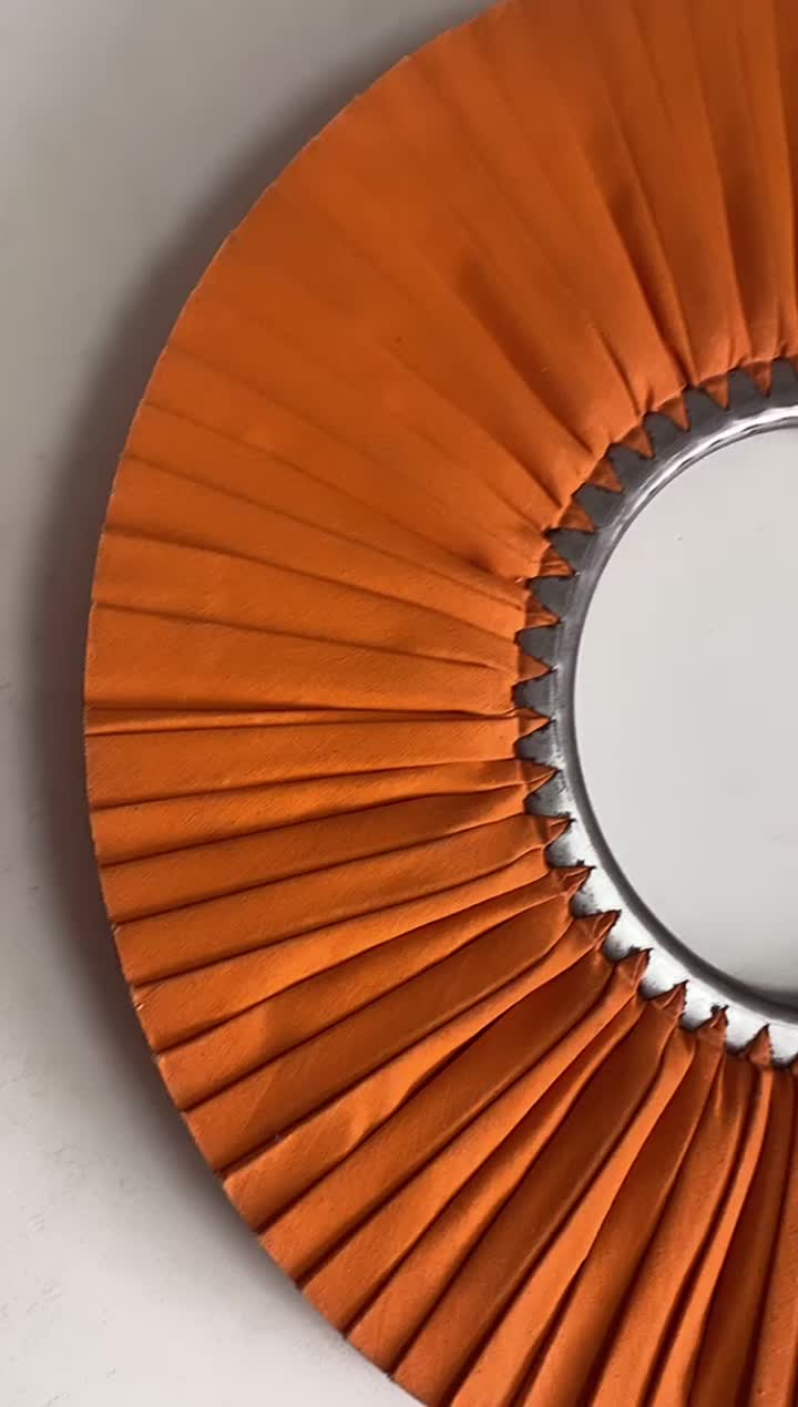 Roue de polissage en tissu de type z orange