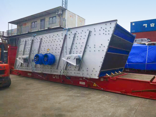 Layar Getar Efisiensi Tinggi Terikat Rusia - Peralatan Penyaringan Kerikil Pasir 60-900 TPH