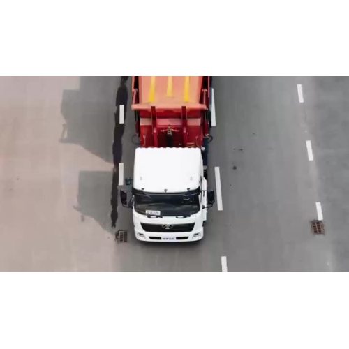 25T elektrikli çöp kamyonu