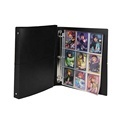 Loose Leaf Photo Card Binder with 9 Pockets and Elastic Strap1
