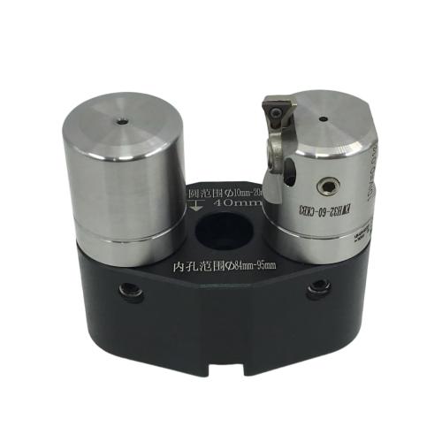 What is the purpose of a fine-tuning external diameter boring head, and how does it differ from a regular precision boring head?