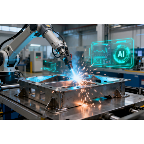 Soldadura asistida por IA en componentes de chapa metálica de alta precisión | Perspectivas globales de la industria