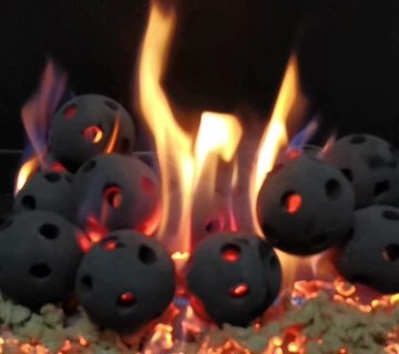 Video of ceramic hollow balls