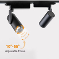 3000K Adjustable COB LED Track Light System1