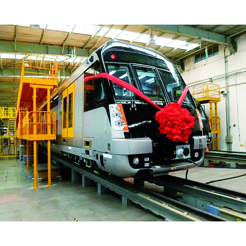 Equipamentos de trânsito ferroviário CRRC e equipamentos de energia limpa Conferência de ação industrial moderna foi realizada em Pequim