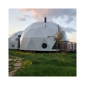 Outdoor Camping Inflatable Geodesic Dome Tent with Skylight1