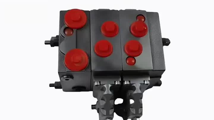 Válvula multivía electromagnética y manual JBPVG32-4