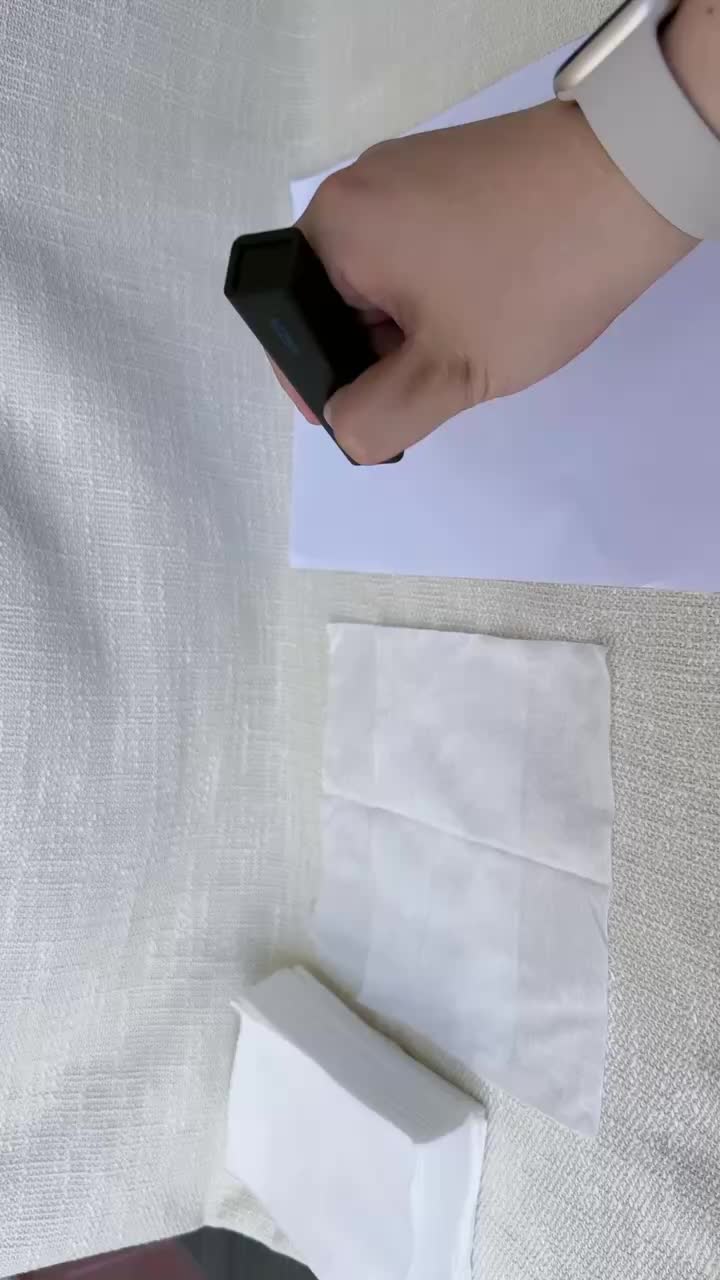 square cotton pad