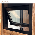 Double triple single tempered glass residential casement swing awning window1