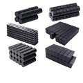 Waterproof Black Rubber Coated N52 Neodymium Magnets - Professional Manufacturer1
