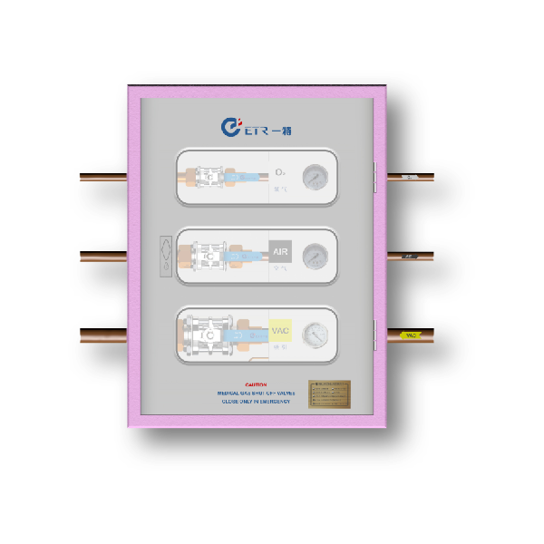 Multi Kinds Of Gas Alarm Box For Medical Gas Control System N2O Oxygen