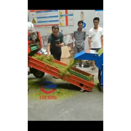 grass chopper & film wrapping machine