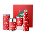 Custom Logo Double Walled Stainless Steel Christmas Tumbler 12oz1