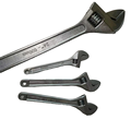 High Quality Adjustable CRV Pearl Nickel Wrench with Large Openings - Chrome Finish OEM Customizable1