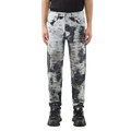 MENS Designer Custom Straight Gray σε όλο το έντυπο Rapped Skinny Jeans Denim Pants Men1