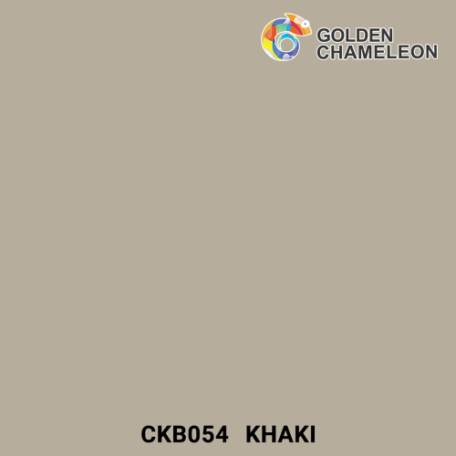 Golden Chameleon CKB054 Khaki Melaminfurnier vereint erstklassigen Brandschutz mit gemütlicher, erdiger Ästhetik für moderne Innenräume