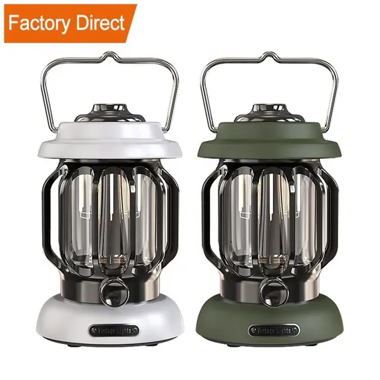 LED LED de inspiração vintage para camping e segurança ao ar livre1