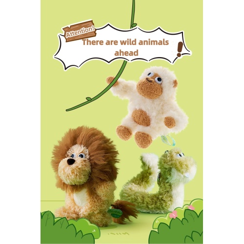 Yida's Wonderful Forest: Small animal plush keychain