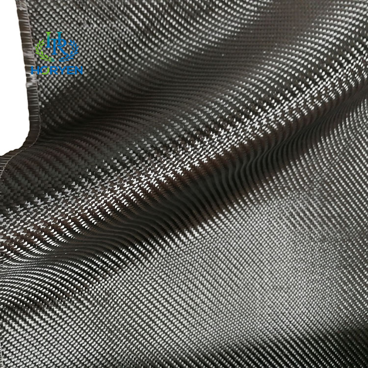 Twill carbon fiber fabric