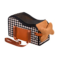 Portable Anti-Slip Pet Carrier with Shoulder Straps for Car Seats1