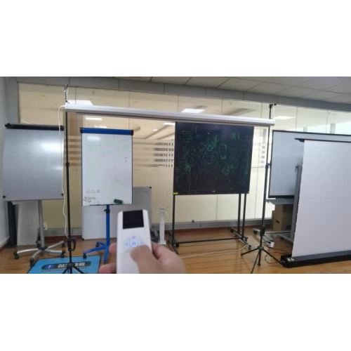 High gain luxury linear electric projection screen