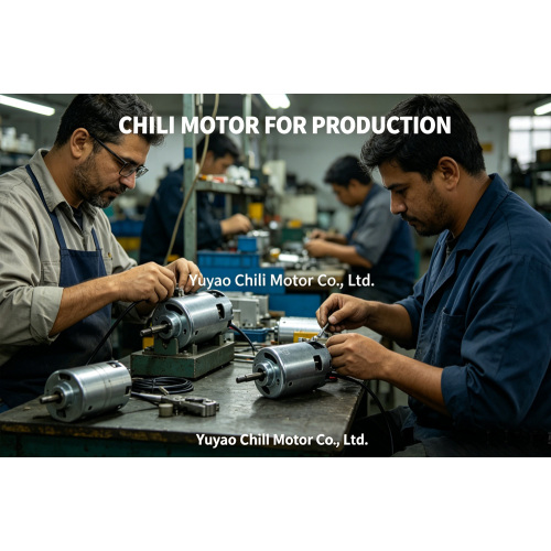 Yuyao Chili Motor เปิดตัวมอเตอร์กระแสตรงประสิทธิภาพสูงใหม่สำหรับหุ่นยนต์ DIY