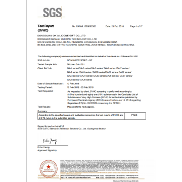 Reach Test Report