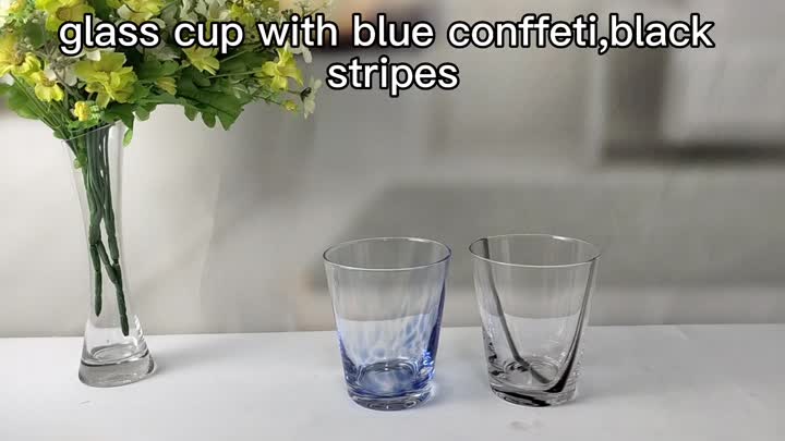 Water Drinking Special Decorative Glass Cup