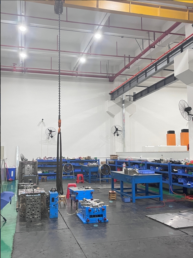 Mold processing area