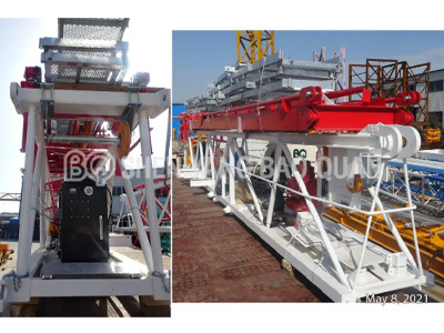 BQ Tower Crane GHP6016-10 მზად არის გადაზიდვისთვის