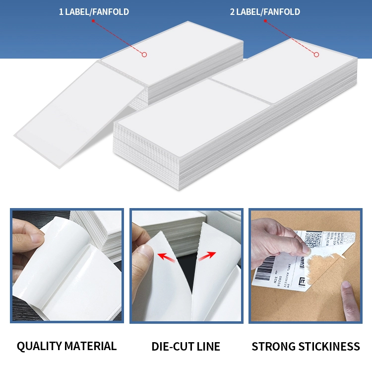 direct thermal fanfold label