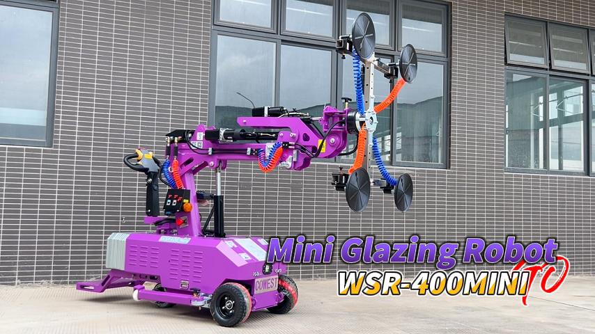 400 kg glasinstallatie manipulator beglazing robot