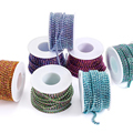 Glitter Cupchain SS6 SS12 Crystal Charm Tassels for Production and Sew-On Applications1