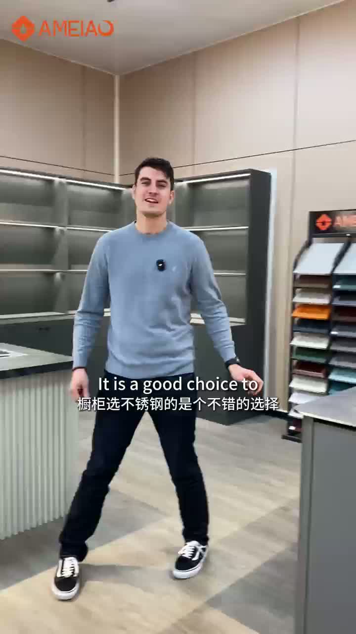 Meiao Stainless Steel Kichchen Cabinet &amp; Sink