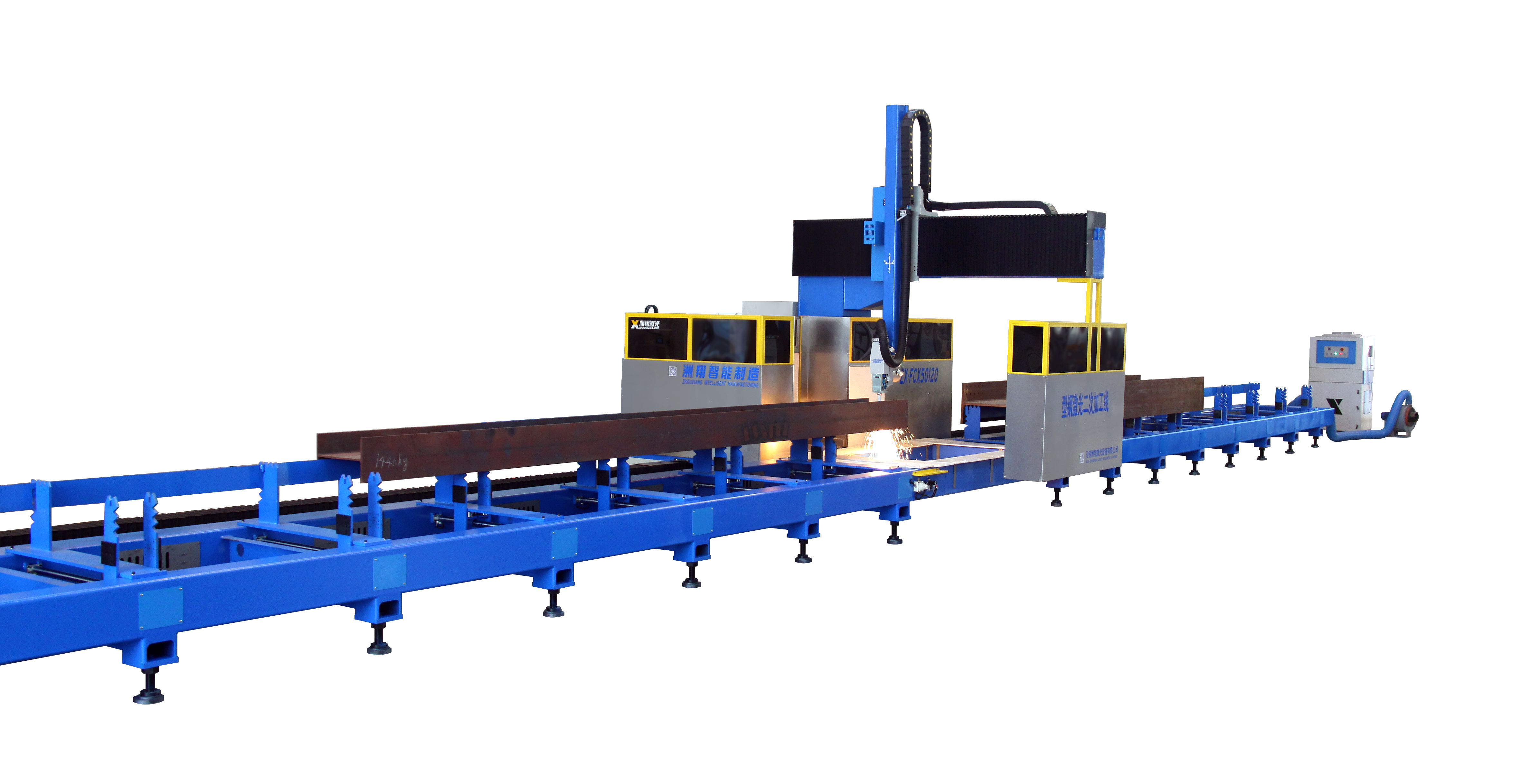 beam cutting drilling line