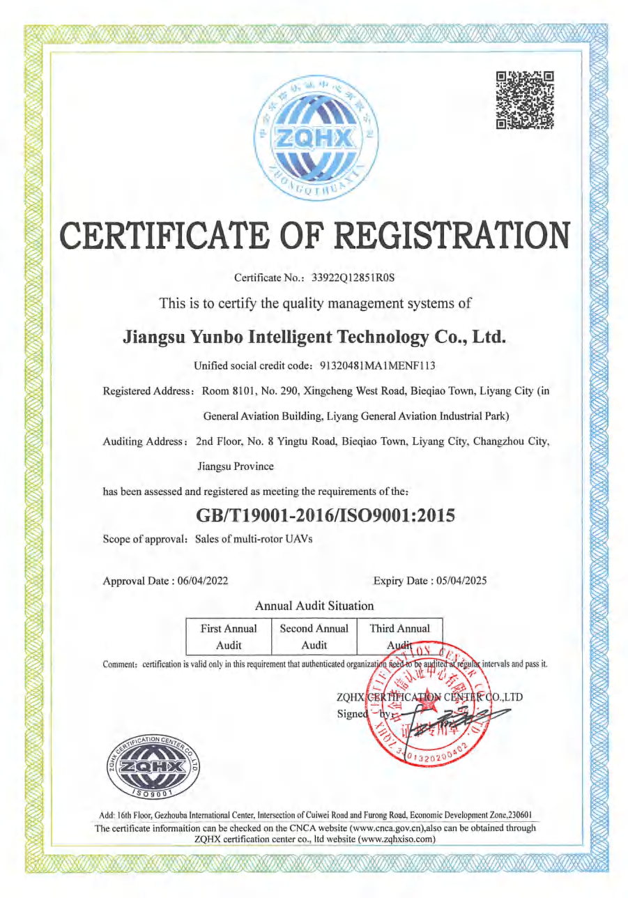 CERTIFICATE OF REGISTRATION