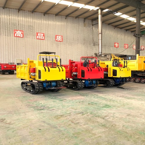 0,8T VEÍCULO DE MATERIAL DE MATERIAL DE CRAWLER DE MAIS: Melhorando a eficiência para manuseio de material de pequena tonelagem
