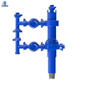 Oilfield Well API 5CT Double Plug / Single Plug Casing Cementing Head1