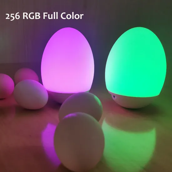 Cambio de color RGB Lámpara de noche táctil para niños1